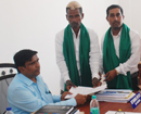 JDU candidate Balakrishna Poojary submits nomination papers